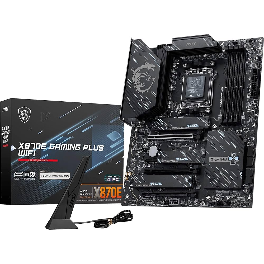 Amazon.in: Buy MSI X870E Gaming Plus WiFi Motherboard, ATX